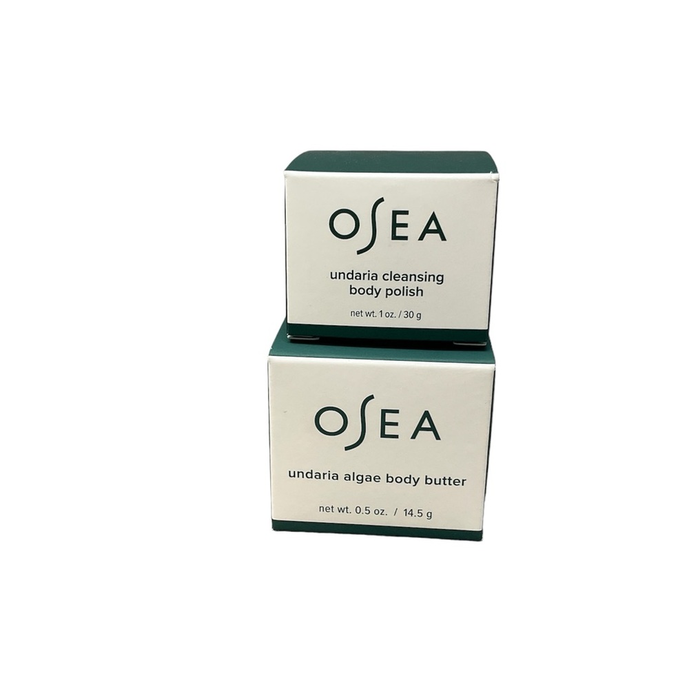 Osea Undaria Cleansing Body Polish And Algae Body Butter New